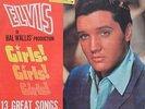 ELVIS PRESLEY - GIRLS GIRLS GIRLS - RARE LP ORIGINAL FRANCE 1962 EX+/EX+