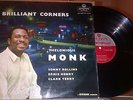 THELONIOUS MONK 'BRILLIANT CORNERS' STUNNING RARE '58 UK LONDON (RIVERSIDE) M-