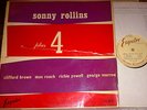 SONNY ROLLINS 'PLUS 4' STUNNING RARE 1956 UK ESQUIRE 32-025 JAZZ M-