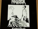 NAUSEA extinction LP 1989 hardcore crust punk KBD first U.S. pressing ANTISECT