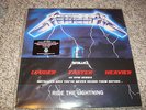 Metallica - Ride the Lightning BLUE Vinyl - Only 1000 made - STILL SEALED