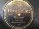 ARDELLA BRAGG AND HER TEXAS BLUES BLOWERS PARAMOUNT BLUES 78 RPM
