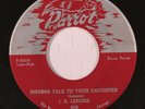 J.B. LENOIR: Mamma Talk To Your Daughter (rare blues & r&b vinyl 45)