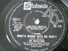 The invitations- whats wrong with me baby-stateside SS 478 MEGAR RARE