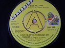 SAM WILLIAMS - LOVE SLIPPED THROUGH MY FINGERS - GRAPEVINE  NORTHERN SOUL - FUNK