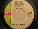 CLYDIE KING soft and gentle way IMPERIAL PROMO 45 rare  NM