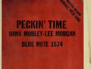 HANK MOBLEY - PECKIN´ TIME - ORIGINAL BLUE NOTE LP 1574 - LEE MORGAN