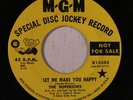 rare Soul 45 SUPERIORS let me make you happy MGM Hear
