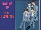 THE BEATLES 'Love Me Do / P.S. I Love You'  45 RPM PICTURE SLEEVE (ROCK)