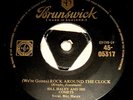 BILL HALEY AND HIS COMETS:ROCK AROUND THE CLOCK-1954 UK BRUNSWICK,Gold Label