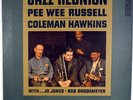 PEE WEE RUSSELL-COLEMAN HAWKINS-JAZZ REUNION-ORIGINAL DEEP GROOVE MONO LP,