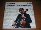BACH:SUITES UNACCOMPANIED CELLO JANOS STARKER*JAPAN PRESS HI-FI STEREO 2LP*