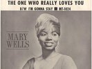 MARY WELLS--PICTURE SLEEVE ONLY--(ONE WHO REALLY LOVES YOU)--PS--PIC--SLV