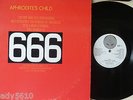 APHRODITE`S CHILD   666 2LP     VERTIGO SWIRL/ RARE US   VEL-2-500