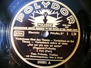 78rpm VASA PRIHODA Violin NEL COR PIU - PAGINNI/PRIHODA - GERMAN POLYDOR
