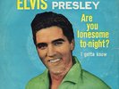 ELVIS PRESLEY  SG  ARE YOU LONESOME TO-NIGHT? + 1  SPANISH EDIT.1962