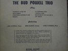 Bud Powell Trio-Vol. 1-Royal Roost RLP 401-10