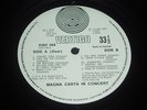 MAGNA CARTA IN CONCERT - VINYL LP ON VERTIGO LABEL 6360 068 EX EX