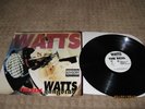 WATTS GANGSTAS THE REAL VINYL LP Rare rap original 1995 Hoodrat Records VG++