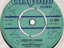 Winston Jarrett Peck Up A Pagan UK 1969 Original Coxone CS 7099