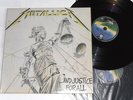 METALLICA 2 LP And Justice For All, Rare Brazil 1er Press, Pochette Ouvrante