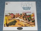 BACH St. Matthew Passion KLEMPERER rare COLUMBIA 4LP MINT