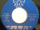 PRIVATE FUNK JAZZ 45-SPENCER JACKSON FAMILY-PHIL COHRAN-AIN'T NOBODY GONNA TREAT