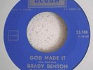 BRADY BENTON & the B-GROUP (Guy Wathelet) God made it RARE 7