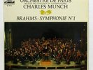 EMI CVB 2085 BRAHMS symphony no.1 CHARLES MUNCH - RARE STEREO LP