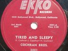 COCHRAN BROS.  78 on EKKO  