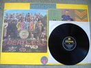 THE BEATLES Sgt Pepper LP MONO  Yellow logo 1st Pressing with cut out sheet
