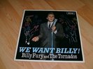 BILLY FURY we want billy VINYL LP billy fury and the tornados