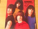 Ramones End of the century LP signed by Joey Dee Dee Johnny and Marky