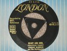 JOHNNY MADDOX. HEART AND SOUL. LONDON 45-HLD 8347 (RARE GOLD LABEL).