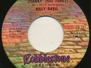 BILLY DAVIS on Cobblestone --STANKY (GET FUNKY)-- 70s soul funk 45
