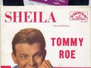Tommy Roe Sheila rare 1963 Aust Ampar pic sleeve ep rare OZ only picture sleeve