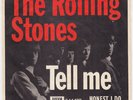 ROLLING STONES Tell Me DENMARK NORWAY 45 *M-* CONDITION SLEEVE Honest I Do HEAR