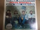 JOHN MAYALL BLUESBREAKERS w/ERIC CLAPTON MAYALL RARE ORIG '66 MONO LP PROMO 