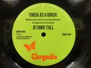 JETHRO TULL - THICK AS A BRICK OG UK CHRYSALIS LP 3U/2U