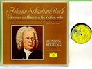 DGG SLPM * Sonatas Partitas Solo Violin * BACH * Szeryng * 3 lp box * Tulip NM
