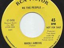 GARAGE - WE THE PEOPLE... on RCA VICTOR (promo) - 