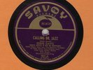 78 RPM Eddie Davis Savoy 907 in V+E- (Fats Navarro)