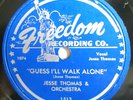 JESSE THOMAS-FREEDOM 78-GUESS I'LL WALK ALONE /LET'S HAVE SOME FUN