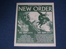 NEW ORDER - 1981 PROMO TOUR POSTER / FLYER (JOY DIVISION THE SMITHS STONE ROSES)