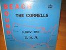 THE CORNELLS BEACH BOUND SURFIN' TIME U.S.A. ON GAREX RECORDS GA-100 (RARE)