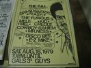 RARE ORIGINAL FLIER  GRAND-MASTER FLASH , KURTIS BLOW - KOOL KYLE AT THE PAL
