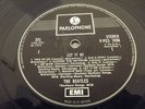 THE BEATLES - LET IT BE - EXPORT PARLOPHONE (EMI BOXED LOGO) P-PCS 7096 LP