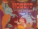 NM The Hobbit Soundtrack Rankin Bass 12 Page Booklet Gatefold Disneyland Records