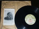 OPERA 78 rpm RECORD Fonotipia TENOR ALESSANDRO BONCI Zaza LEONCAVALLO Vieni amor