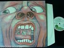 KING CRIMSON, In the Court of the Crimson King Island pink rim A4U EXC- UK LP